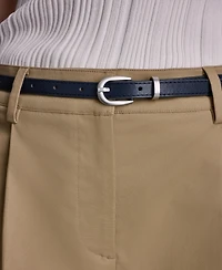 Bcbg Women's Seamed Belted High-Rise Shorts