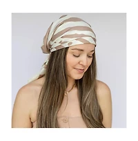 Headbands of Hope Women's Satin Striped Headscarf