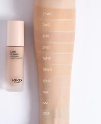 Kiko Milano Love Fusion 24-Hour Moisture Radiant Foundation, 1.01 oz.