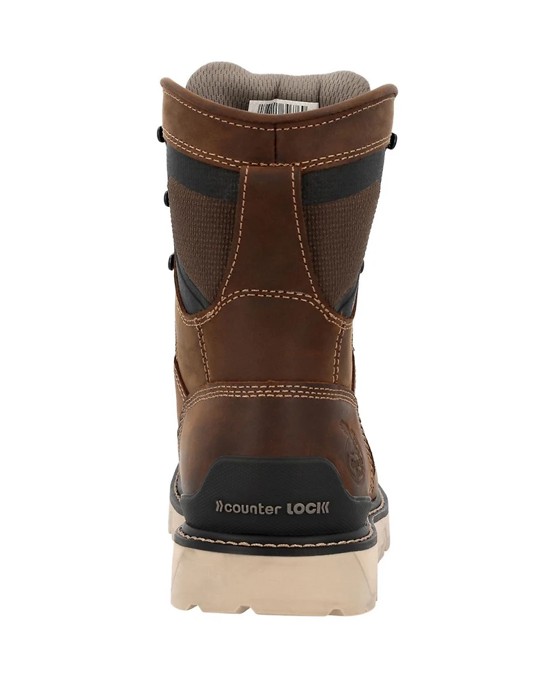 Georgia Boot Men's Carbon Flex Wedge 8" Waterproof Work