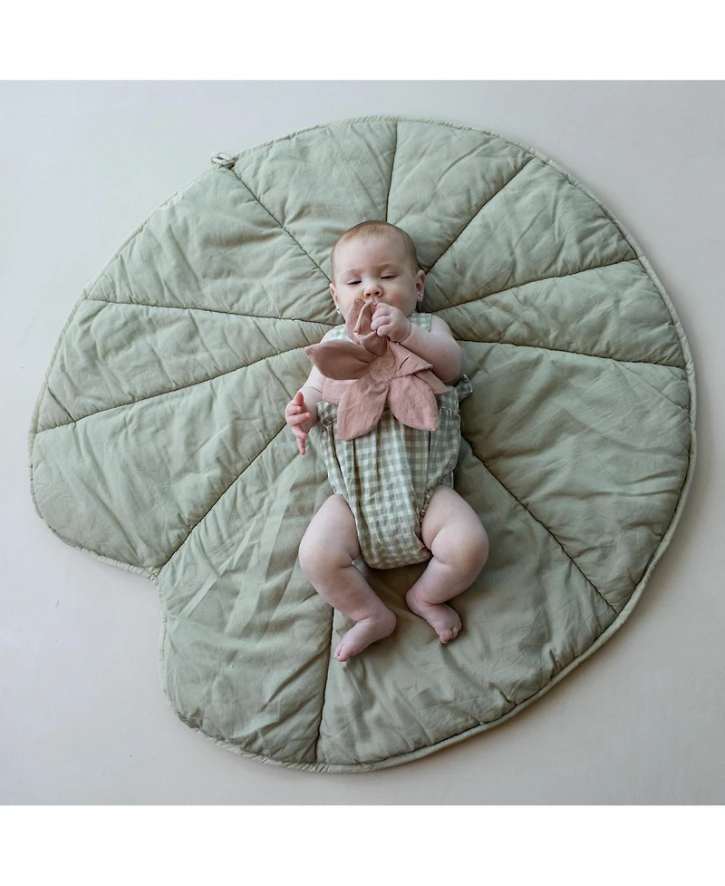 Lorena Canals Playmat Water Lily Olive Rug Pads