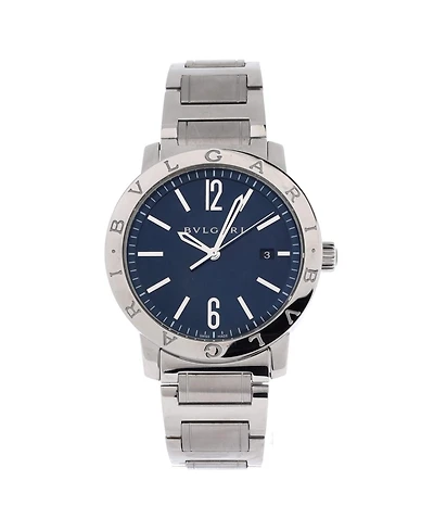 Pre-Owned Bvlgari Bvlgari Bvlgari Solotempo Automatic Watch in Stainless Steel 41mm
