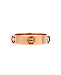 Pre-Owned Cartier Love 3 Diamonds Band Ring