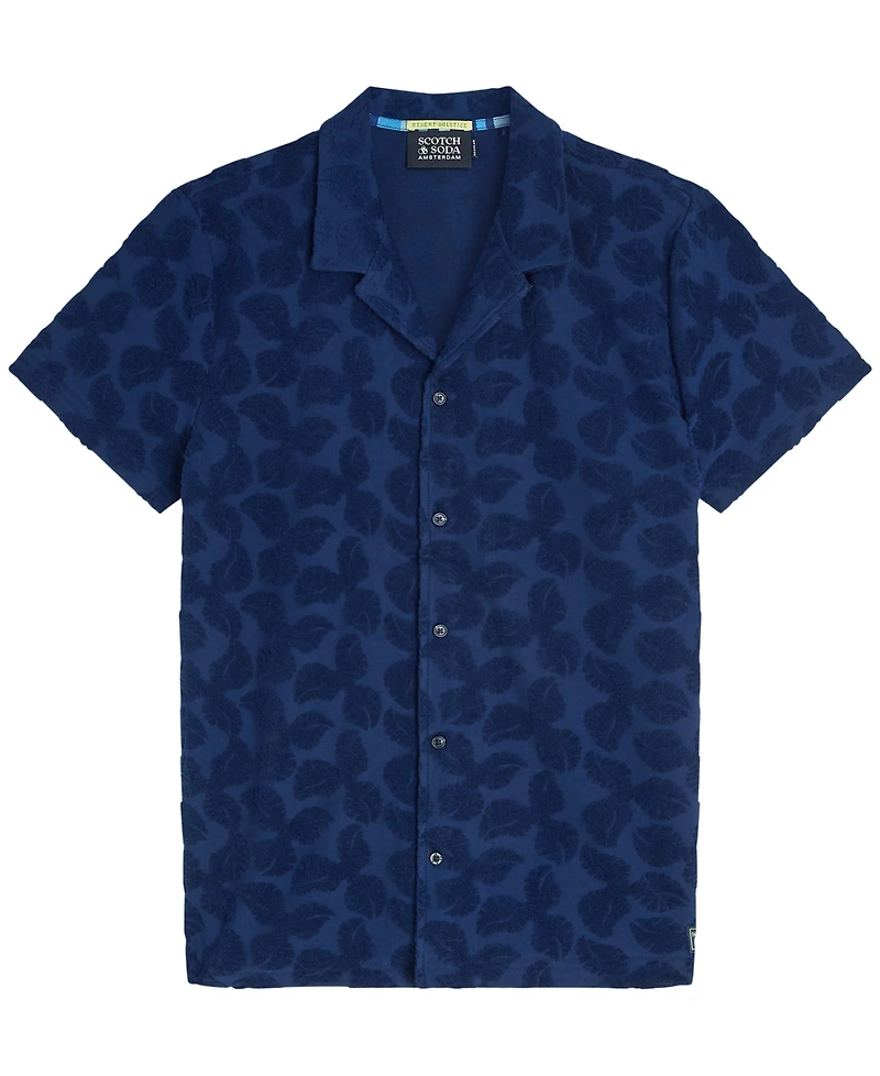 Scotch & Soda Men's Regular-Fit Short-Sleeve Shirt
