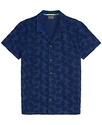 Scotch & Soda Men's Regular-Fit Short-Sleeve Shirt