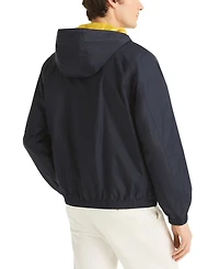 Nautica Men's Crest Logo Nylon Jacket