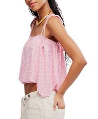 Free People Women's Sleeveless Briana Square Neck Tank Top