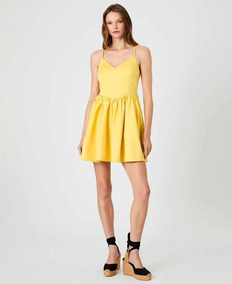 French Connection Women's Sleeveless V-Neck Mini Dress