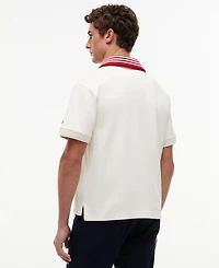 Tommy Hilfiger Men's Regular-Fit Zip Polo Shirt