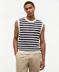 Tommy Hilfiger Men's Open Knit Sweater Vest