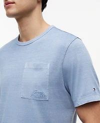 Tommy Hilfiger Men's Garment Dye Pocket Regular-Fit T-Shirt