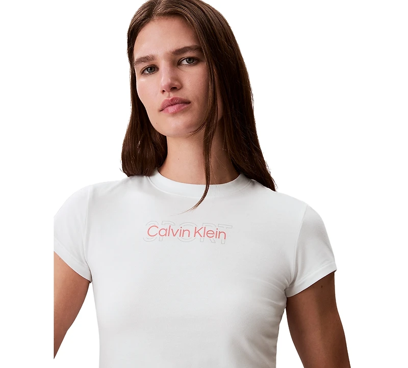 Calvin Klein Performance Women's Short-Sleeve Crewneck T-Shirt