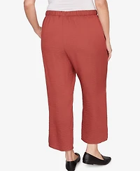 Alfred Dunner Plus Spice Market Wide-Leg Pants