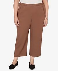 Alfred Dunner Plus Spice Market Wide-Leg Pants