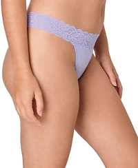 Maidenform Women's Everyday Pretty Lace Thong Panty