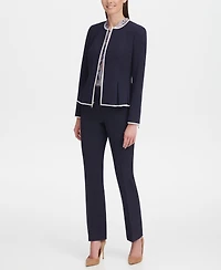 Tommy Hilfiger Women's Zip-Front Peplum Jacket