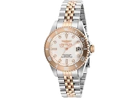 Invicta Women's 29193 Pro Diver Quartz 3 Hand White Dial Watch