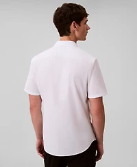Calvin Klein Men's Solid Short-Sleeve Shirt