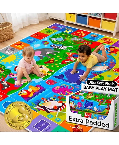 Quokka Super Soft Plush Surface Abc Playmat for Kids Toddlers & Infants