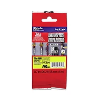 Brother P-Touch TZES641 0.7 in. x 26.2 ft. TZe Standard Adhesive Laminated Labeling Tape