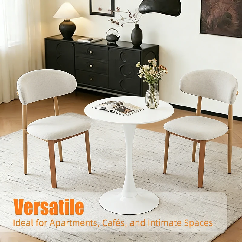 Streamdale Furniture Luxury Round Tulip Base Dining Table