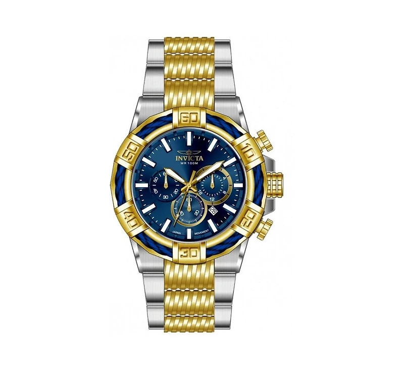 Invicta Men's 49903 Bolt Quartz VD53 Brass Dial Watch