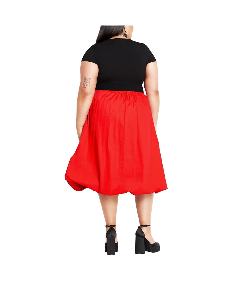 City Chic Plus Paris Days Dress