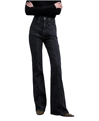 Scalpers Women's Bootcut Jeans Buttons