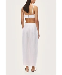 Nocturne Women's Relaxed Linen Pants