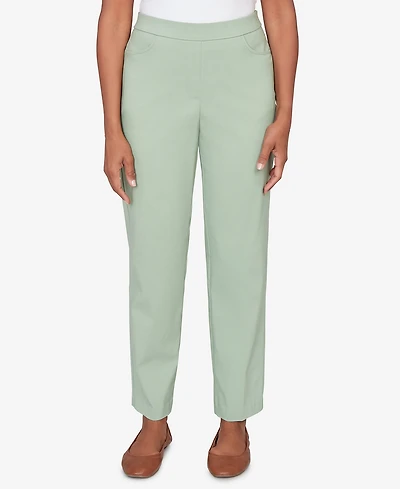 Alfred Dunner Women's St. Augustine Tailored Stretch Comfort Waistband Pants