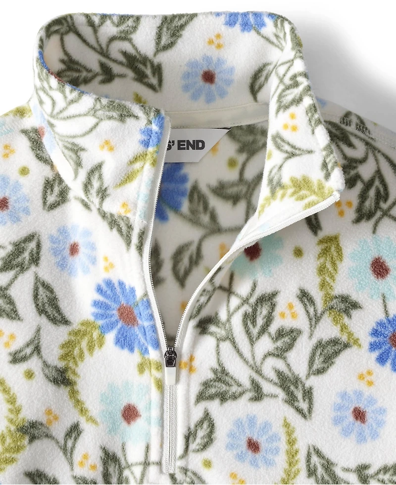 Lands' End Women's Tall Anyweather Fleece Quarter Zip Pullover