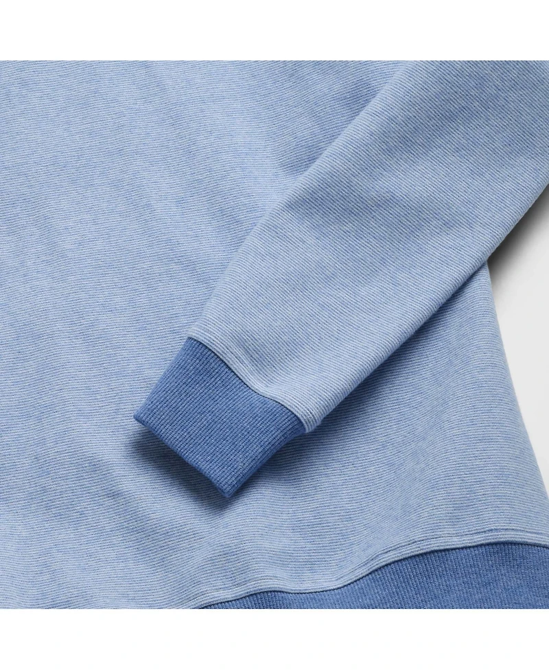 Surfsidesupply Men's Bobby Stripe Fleece Quarter Zip