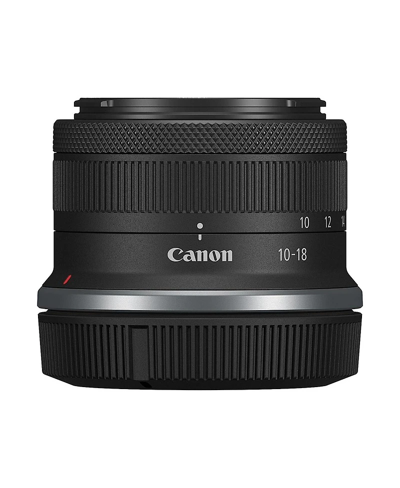 Canon Rf-s 10-18mm f/4.5-6.3 Is Stm Lens, Bundle with 49mm Digital Essentials Filter Kit, Lens Cap Tether, Pen Lens Cleaner and Cleaning Cloth