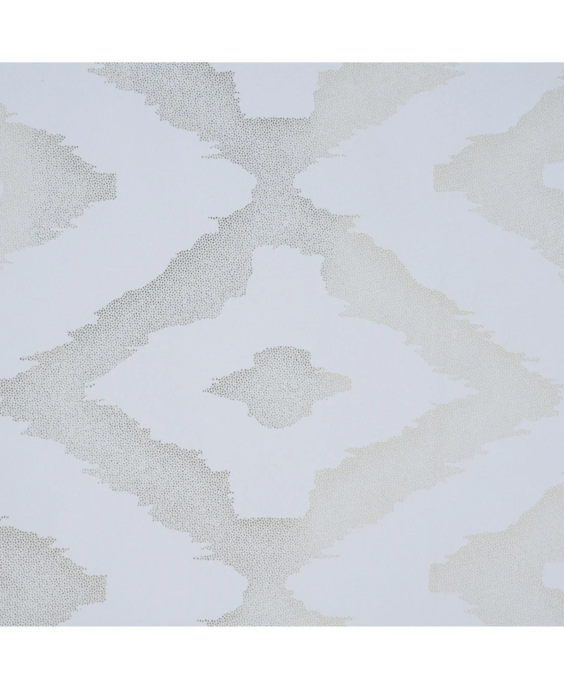 Rt Designers Collection Heathrow Halo Foil Blackout Polyester Window Curtain Grommet Panel 52" x 84"