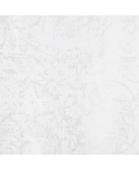 Rt Designers Collection Brighton Foil Jacquard Polyester Window Curtain Grommet Panel 52" x 84"