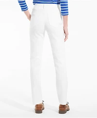 Lands' End Women's High Rise Straight Leg Jeans