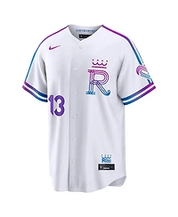 Nike Men's Salvador Perez White Kansas City Royals 2026 Connect Stadium Jersey