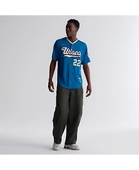 Nike Men's Christian Yelich Mineral Blue Milwaukee Brewers 2026 City Connect Stadium Jersey