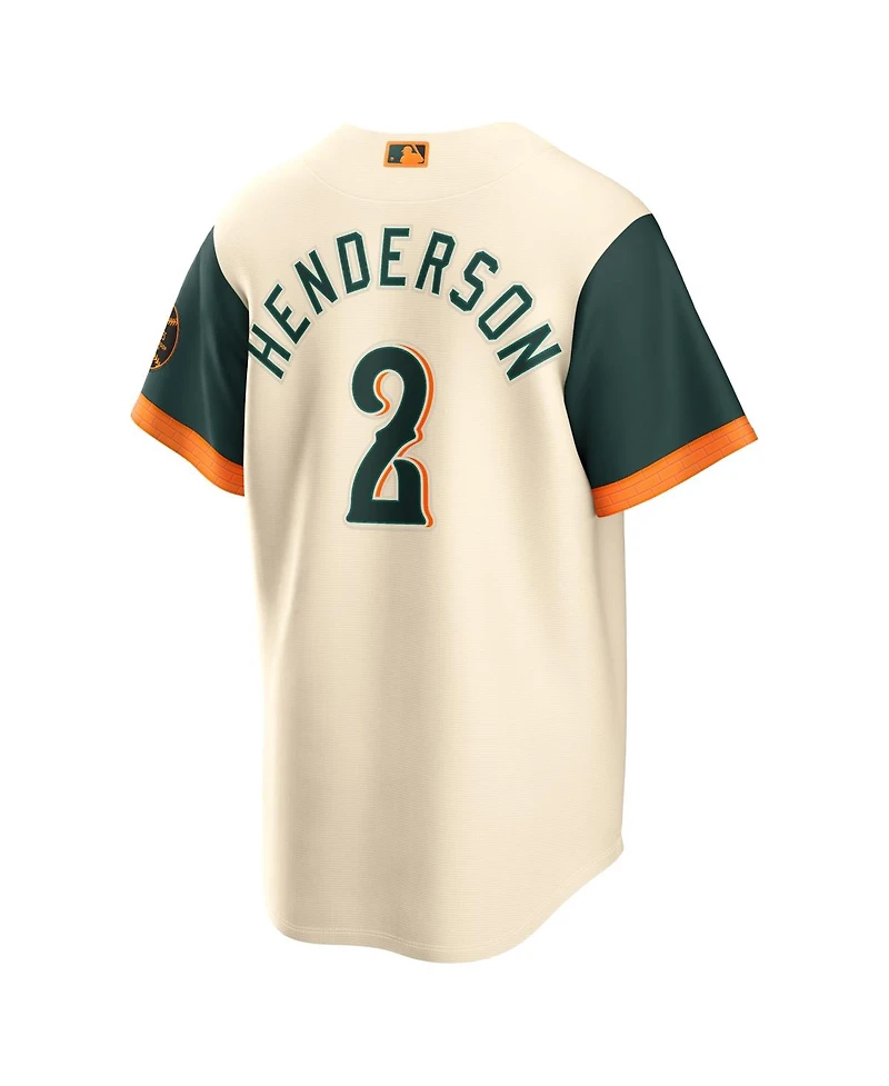 Nike Men's Gunnar Henderson Natural Baltimore Orioles 2026 City Connect Stadium Jersey