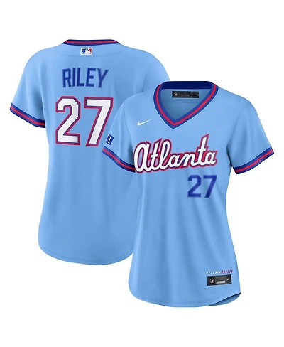Nike Women's Austin Riley Powder Blue Atlanta Braves 2026 City Connect Stadium Jersey