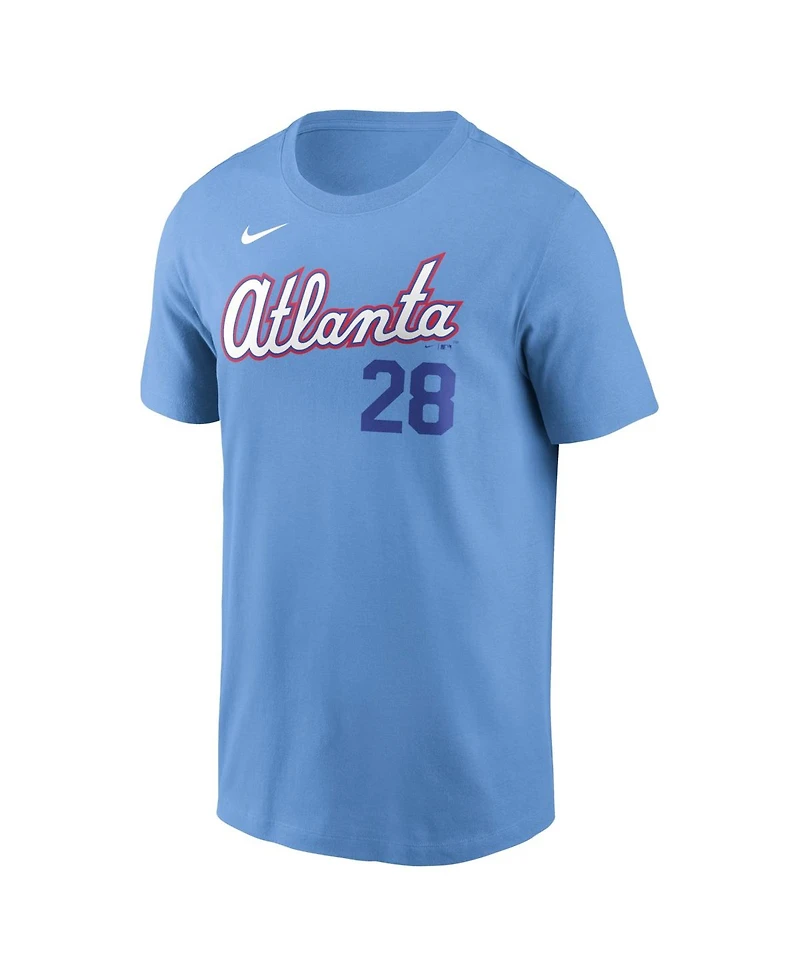 Nike Men's Matt Olson Powder Blue Atlanta Braves 2026 City Connect Name Number T-Shirt