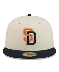 New Era Men's Cream/Navy San Diego Padres 2026 City Connect 59FIFTY Fitted Hat