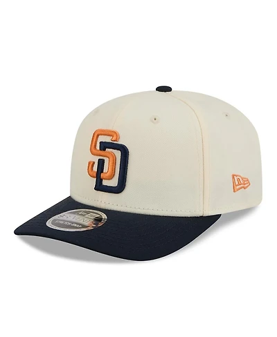 New Era Men's Cream/Navy San Diego Padres 2026 City Connect 9SEVENTY Adjustable Hat