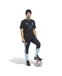 Adidas Men's Lionel Messi Black Argentina National Team 2026 Away Jersey Hook Name Number T-Shirt