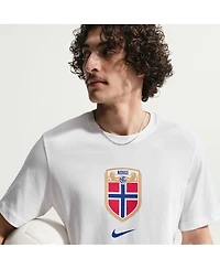 Nike Men's White Norway National Team Crest T-Shirt