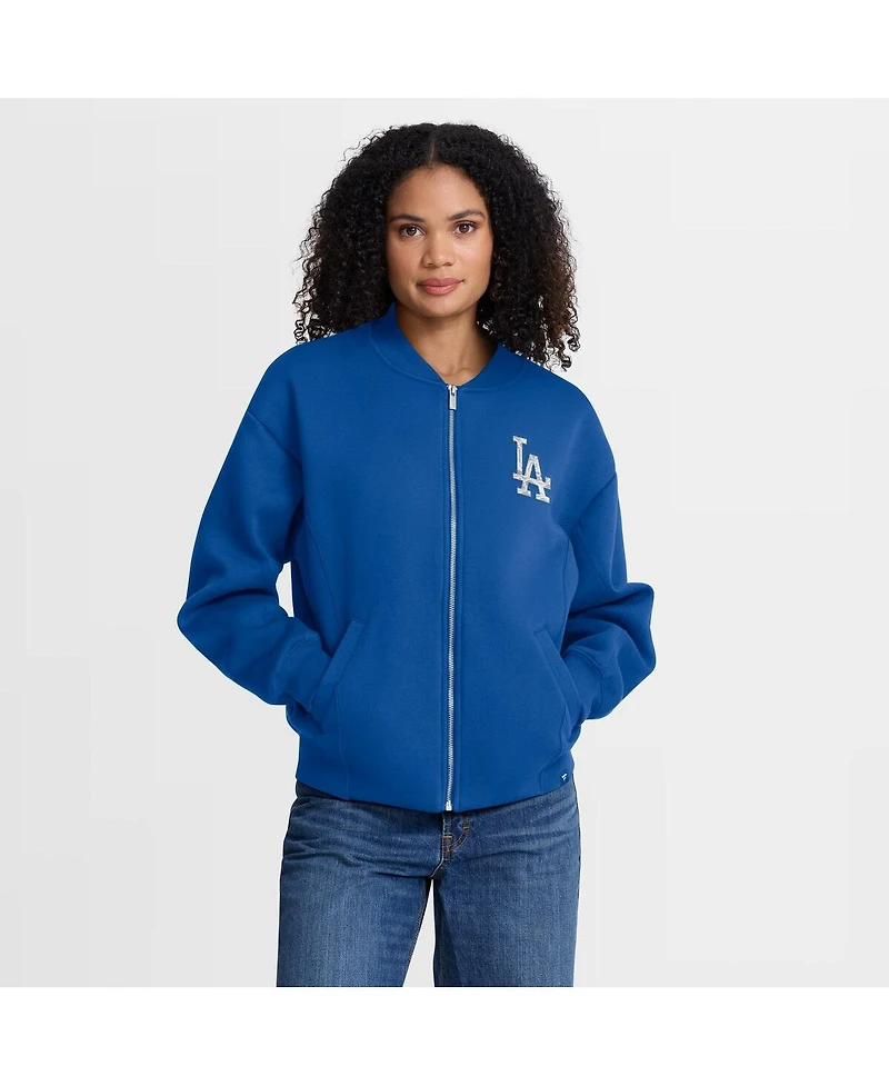 Fanatics Women's Royal Los Angeles Dodgers Oversized Rage Against Full-Zip Jacket