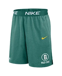 Nike Men's Green Boston Red Sox Authentic Collection City Connect Dri-fit Knit Shorts