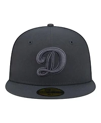 New Era Men's Charcoal Los Angeles Dodgers Color Pack 59FIFTY Fitted Hat