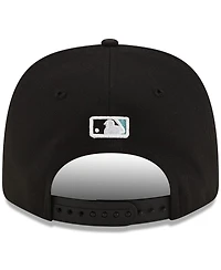 New Era Men's Black Florida Marlins Player Replica 9SEVENTY Adjustable Hat