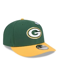 New Era Men's Green/Gold Green Bay Packers 2026 Nfl Draft On Stage Pre-Curved 9FIFTY Snapback Hat